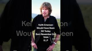 Keith Emerson Birthday Memory news shorts [upl. by Spragens]