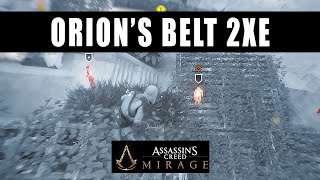 Assassins Creed Mirage Orions Belt Environmental Kill [upl. by Yecies]