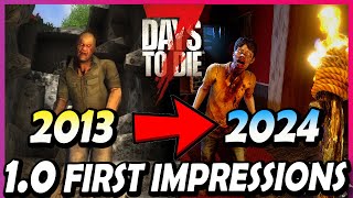 7 DAYS TO DIE Update 10 FIRST IMPRESSIONS Worth The Wait What Console Players Should Expect [upl. by Krysta]