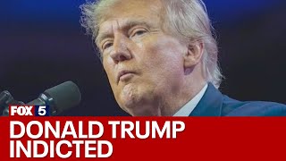 Donald Trump indicted in 2020 election probe  FOX 5 News [upl. by Enwad227]