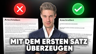 Top 10 Einleitungssätze für das Anschreiben  Bewerbungstipps 2024 [upl. by Enneiviv]