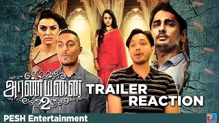 Aranmanai 2 Trailer Reaction amp Review  PESH Entertainment [upl. by Anastasie]