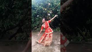 Jhumur jhumur nupur baje 🥳🥳❤️❤️😃😆🥰 song dence tending [upl. by Otanod]