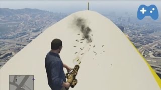 Things to do in GTA V  Blimp Abuse [upl. by Alaik]