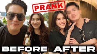 AYU TING TING PRANK BOY WILLIAM GUNTING RAMBUT [upl. by Annekahs]