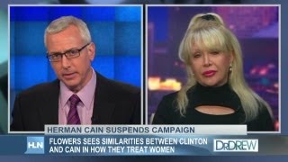 Gennifer Flowers Cain treated women like Clinton [upl. by Ahsemal325]