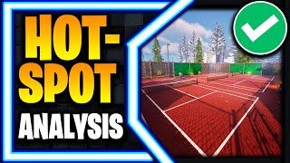 HotSpot Analysis CLASSY COURTS Fortnite Chapter 5 [upl. by Wie]