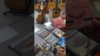 🚨CUERDAS GUITARRA 🚨 ⚠️Opinion Savarez guitarraflamenca guitarraclasica flamencoguitars [upl. by Suolhcin444]