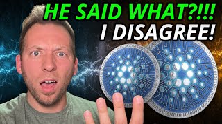 CARDANO ADA  BENJAMIN COWEN SAID WHAT ABOUT ADA I DISAGREE [upl. by Rennoc]