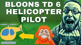 Lasst den Hubschrauberpilot abstürzen in Bloons TD 6 [upl. by Nodnek]