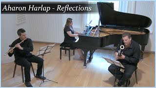 Aharon Harlap  Reflections Trio for Flute Bassoon and Piano [upl. by Ellwood]