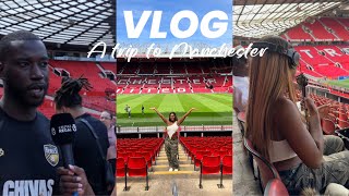 VLOG ADEOLA WANNA ROLL WITH THE BALLERS  A TRIP TO MANCHESTER [upl. by Chuch861]