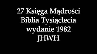 27 Księga Mądrości [upl. by Atinrahc]