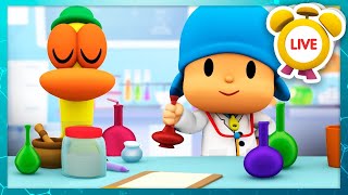 🔴 EN DIRECT  POCOYO FRANÇAIS  Expériences scientifiques  DESSIN ANIMÉ pour enfants [upl. by Terrag]