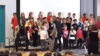 1Remembrance Day Song at kindergarten [upl. by Avah]