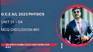 GCE AL Physics  2023  Unit 01  04  MCQ Discussion  Tamil  afrithphysics [upl. by Atnima915]