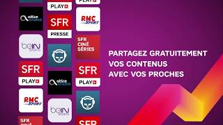 SFR FAMiLY  Partagez vos contenus facilement avec vos proches [upl. by Ssew]