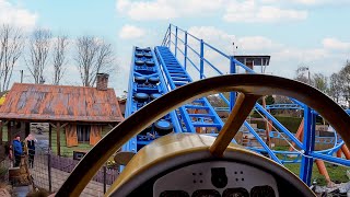 Farmyard Flyer 4K Front Seat POV  Paultons Park [upl. by Rojas]