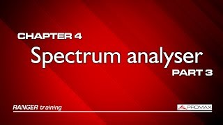 RANGER analyzers tutorial 4 Spectrum analyzer part 3 [upl. by Fu]