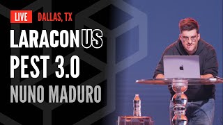 Introducing Pest 30  Nuno Maduro at Laracon US 2024 in Dallas TX [upl. by Ibot901]