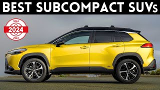 Top 5 Best Subcompact SUVs For 2024 Most Reliable Affordable and Efficient [upl. by Rezeile431]