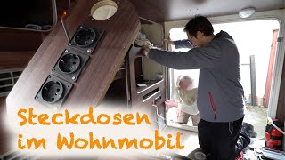 Mehr Steckdosen im Wohnmobil einbauen [upl. by Williams]