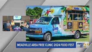 Meadville Area Free Clinic 2024 Food Fest [upl. by Rheingold344]