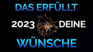 Diese Hypnose erfüllt 2023 deine tiefsten Wünsche beim Einschlafen Meditation Wunscherfüllung [upl. by Gurevich199]