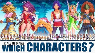 TRIALS OF MANA Every Character amp Class Explained  Pick The Right Team Combo [upl. by Breskin]