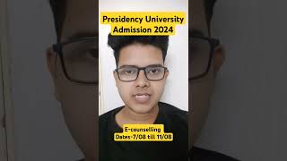 🔥Admission 2024🔥 Presidency University Kolkata [upl. by Terese143]