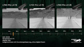 Bildvergleich HIKMICRO LYNX Pro LH 15 Pro LH 19 Pro LH 25 [upl. by Paymar]