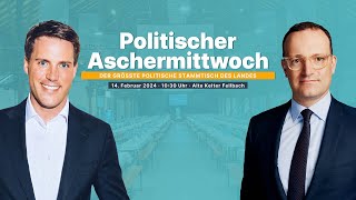 Politischer Aschermittwoch 2024 der CDU BadenWürttemberg Live aus Fellbach [upl. by Draude]