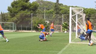 FINISHING PRACTICE U23S HEADERS AND VOLLEYS [upl. by Mcgregor]