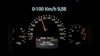 Mercedes Clk 200 Kompressor 163PS 6 Speed manual acceleration  Dragy 0100 Kmh 60160 Kmh [upl. by Field]