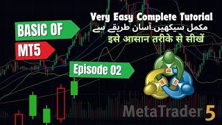 How to trade in MT5 How to trade in Gold MT5 Tutorial Very Easy in UrduHindi  Episode 2 [upl. by Dee]