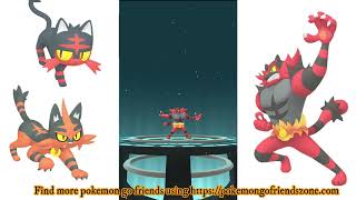 Pokemon Evolution Litten Family7th Generation [upl. by Etnovaj]