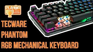 Tecware Phantom RGB Mechanical Keyboard Review  RGB On The Cheap [upl. by Ennaeed352]