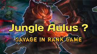 Savage Aulus Solo Rank Game gamer mlbb mobilelegends [upl. by Nageem191]