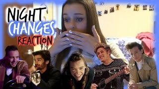 Night Changes Music Video Reaction ANNOUNCEMENT [upl. by Yrogiarc]