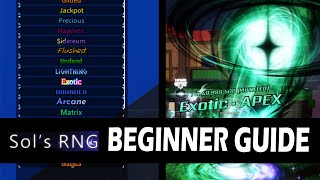 SOLS RNG BEGINNERS GUIDE Sols RNG [upl. by Emelita]