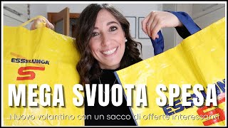 Primo MEGA SVUOTA LA SPESA dellanno 🛒 ESSELUNGA  Nuovo volantino con super offerte 🤩 [upl. by Yrag492]