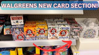 The NEW amp IMPROVED Sports Card Section at Walgreens [upl. by Ylehsa]