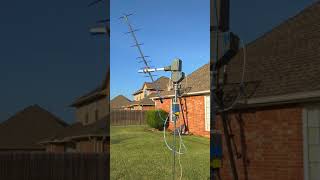 Amateur Radio AZEL Satellite tracking using Arduino [upl. by Leemaj]