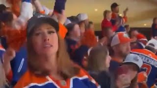 Edmonton Oilers Fan Flashes Video [upl. by Sadnalor446]