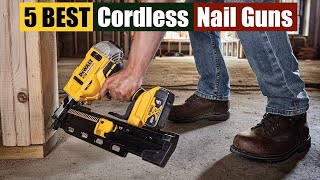 Best Cordless Nail Gun of 2024 [upl. by Desma499]