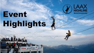 Highlights  LAAX Highline World Championship 2024 [upl. by Anehta]