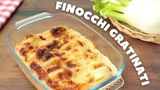 FINOCCHI GRATINATI AL FORNO Ricetta Facile  Fatto in Casa da Benedetta shorts [upl. by Paschasia]