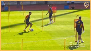 Spain  Intensity Passing Drill amp Ball Control [upl. by Sordnaxela]