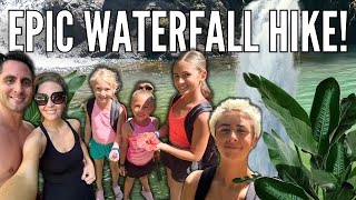 Epic Cliff Jumping amp Waterfall Hike in Maui Hawaii  Whos Brave Enough to Jump the Highest [upl. by Ahsiemal270]