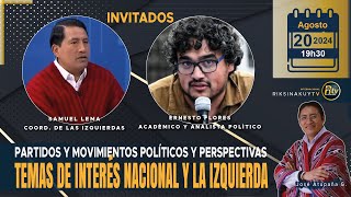 Temas de interés nacional y la izquierda en el Ecuador [upl. by Nilved]